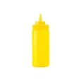 Bouteille jaune à pression 16 oz / 455 ml