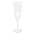 Verre champagne plastique 6 on x40
