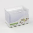 Mini plateau cocktail plastique transparent x24