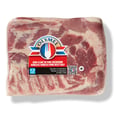 Demi-flanc de porc découenné sous vide frais