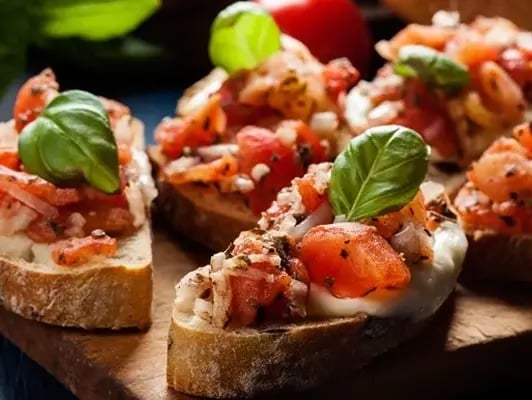 Le repas débute avec les antipasti, les hors d’œuvres italiens | Mayrand Entrepôt d'Alimentation