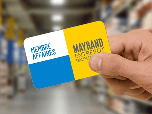 Programme Membre Affaires Mayrand | Mayrand Entrepôt d'Alimentation