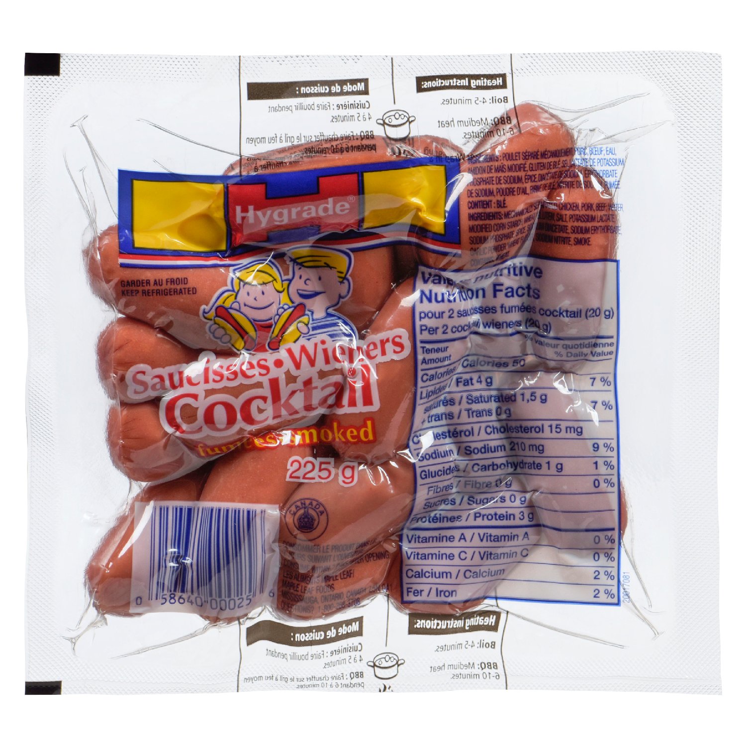Cocktail Sausages 225 g