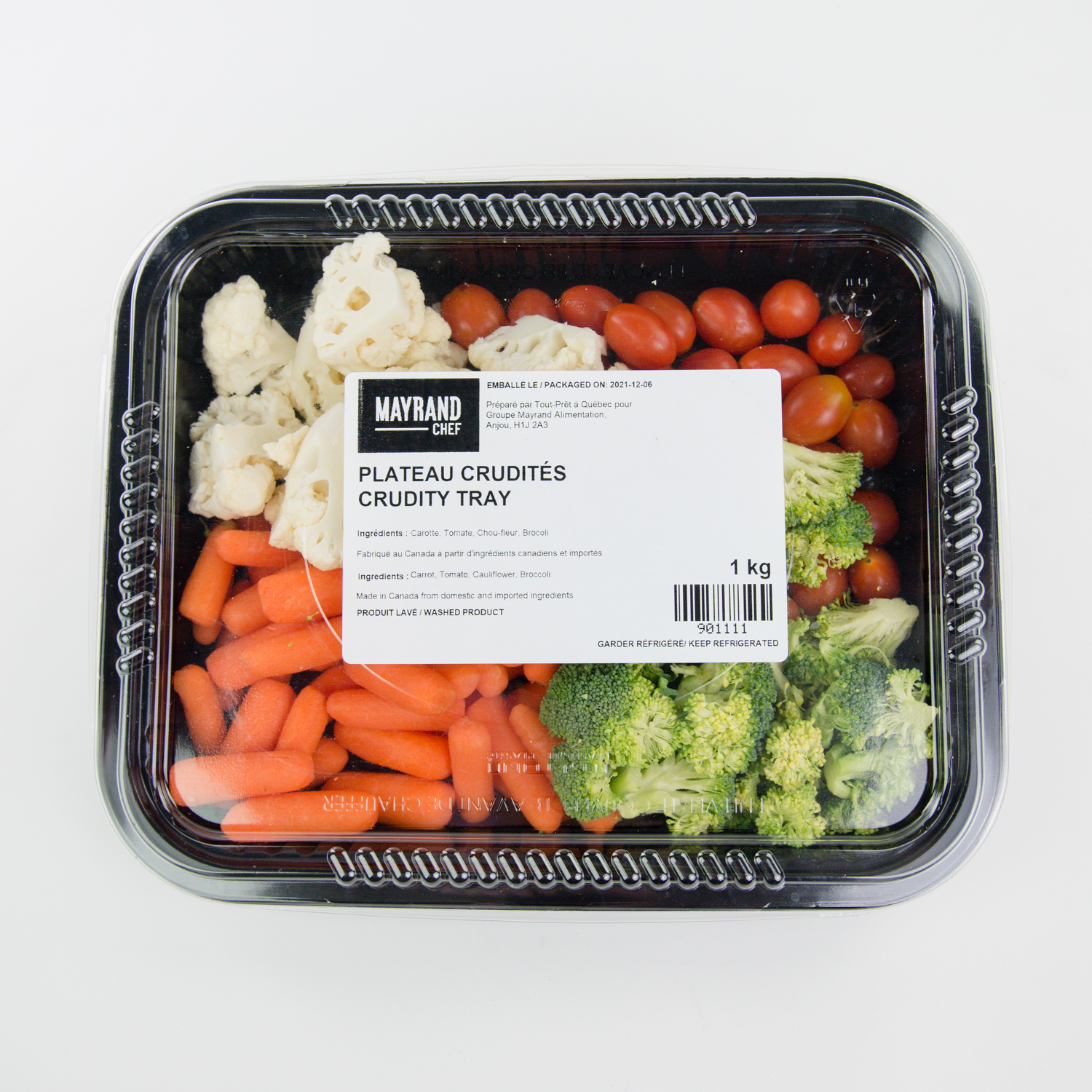 Fresh Veggie Tray 1 kg