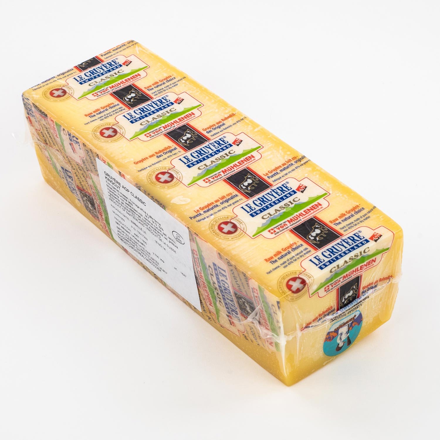 Classic Switzerland Gruyere 2.5 kg