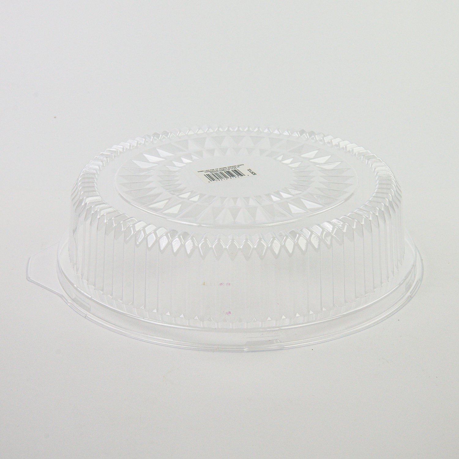 Plastic Dome Lid Serving Tray 12