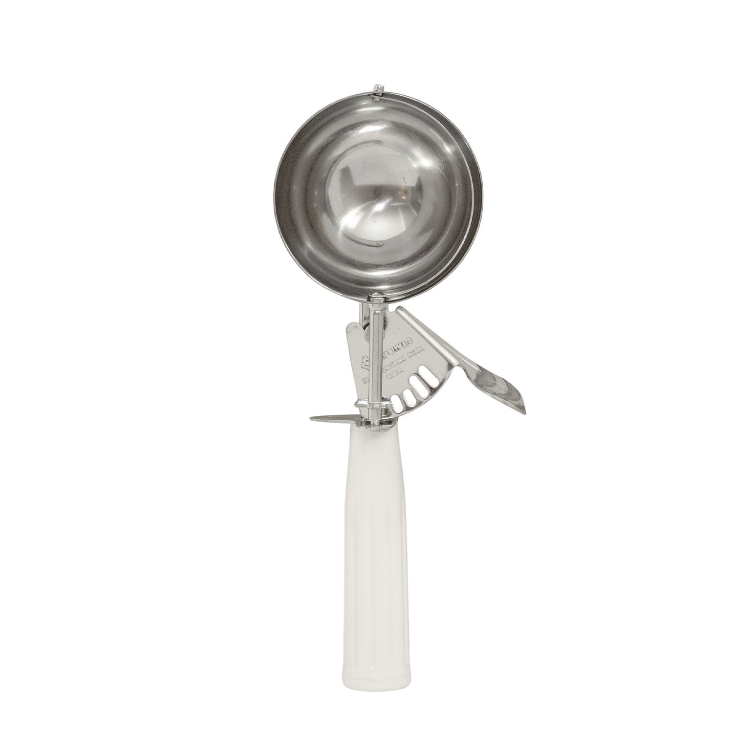 #6 White Ice Cream Spoon