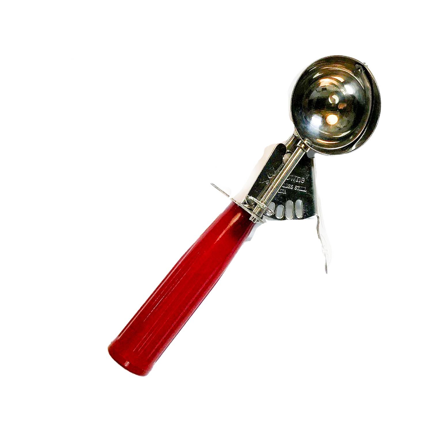#24 Red Ice Cream Spoon