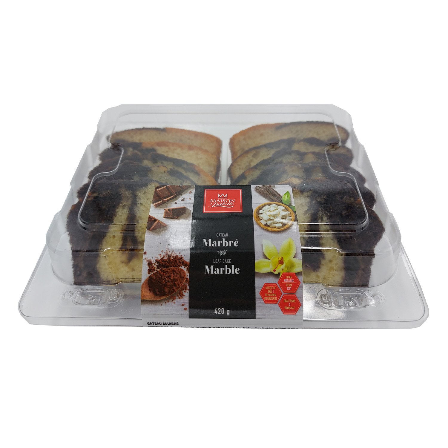 Sliced Marble Loaf Cake 420 g