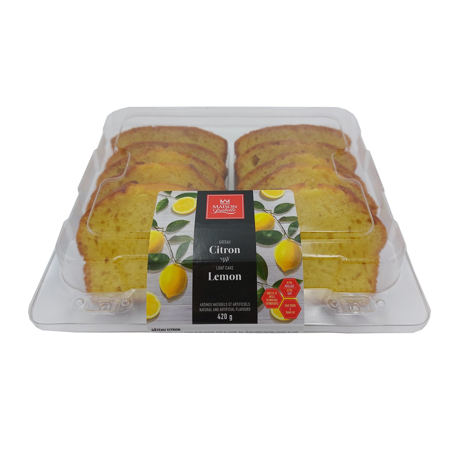 Sliced Lemon Cake 420 g