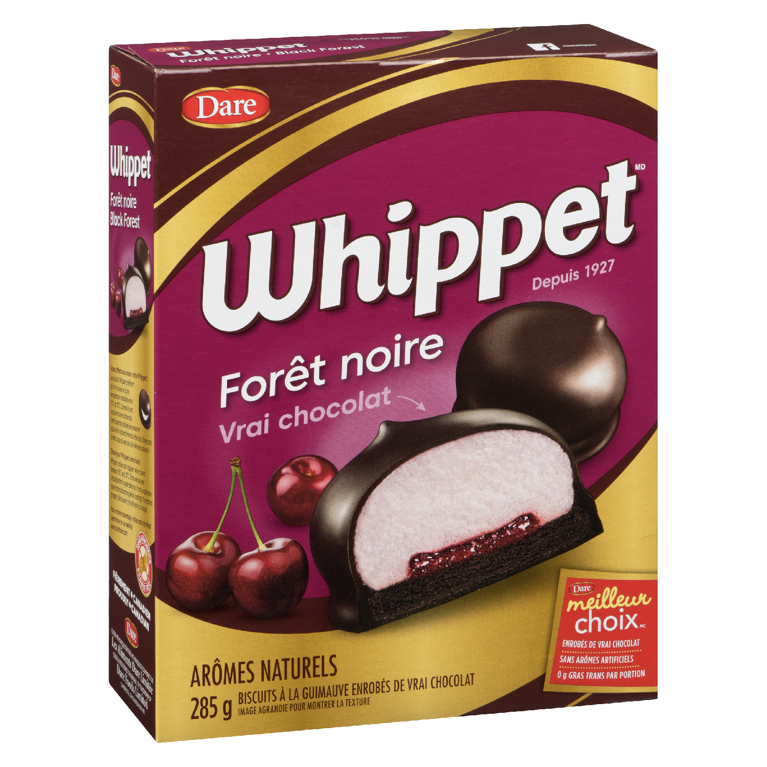 Black Forest Flavour Whippet 285 g