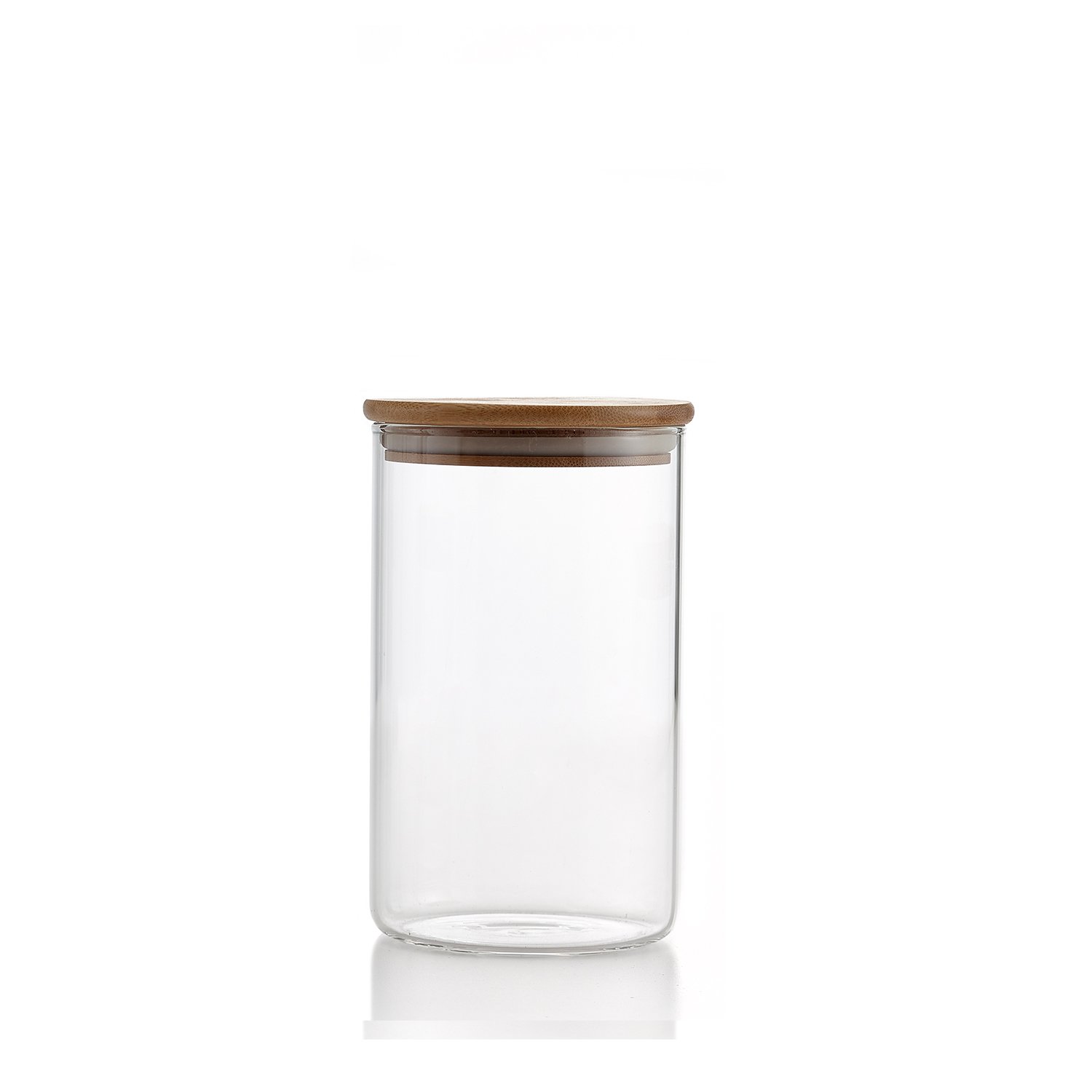 Glass Jug 1 L with Bamboo Lid