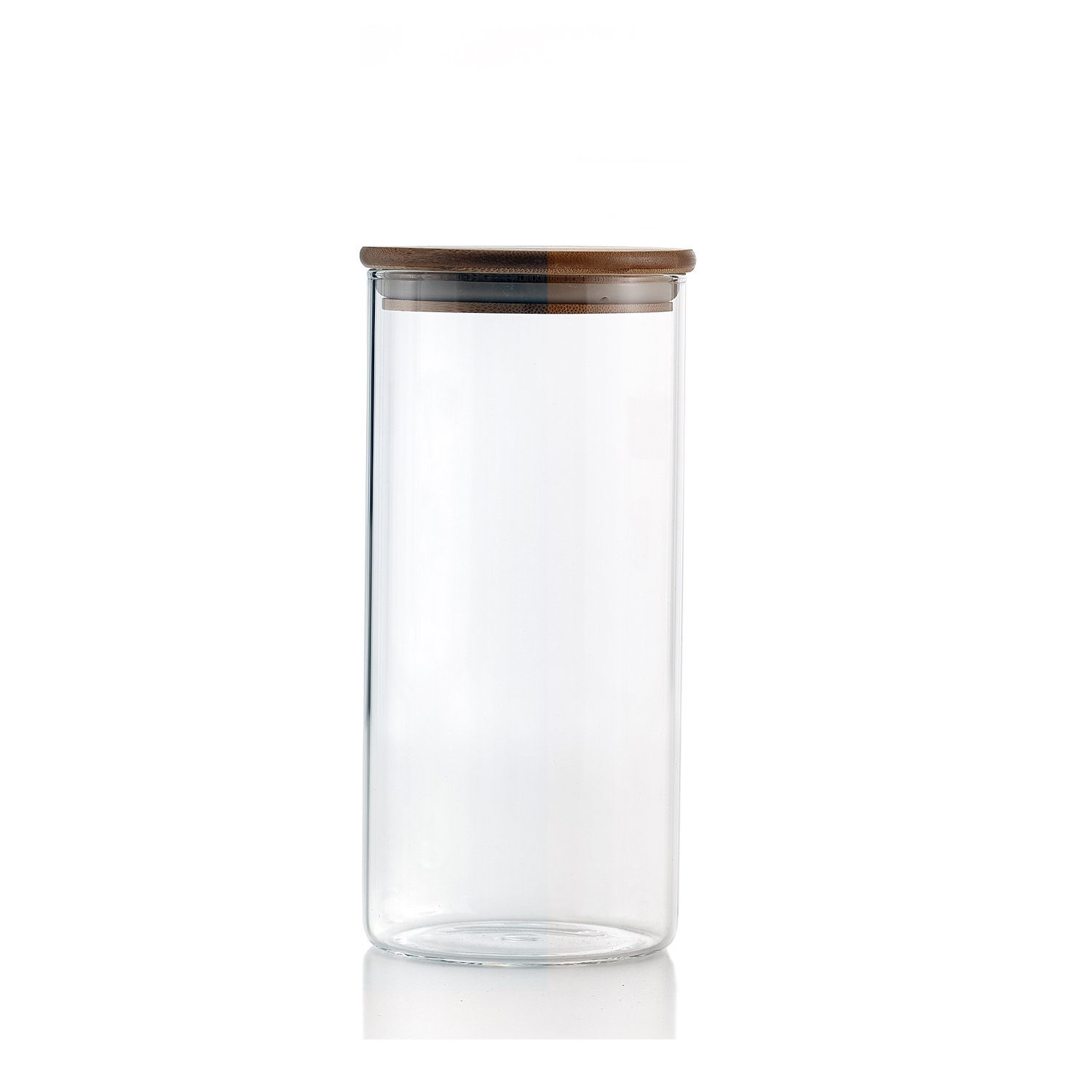 Glass Jar 1.4 L with Bamboo Lid