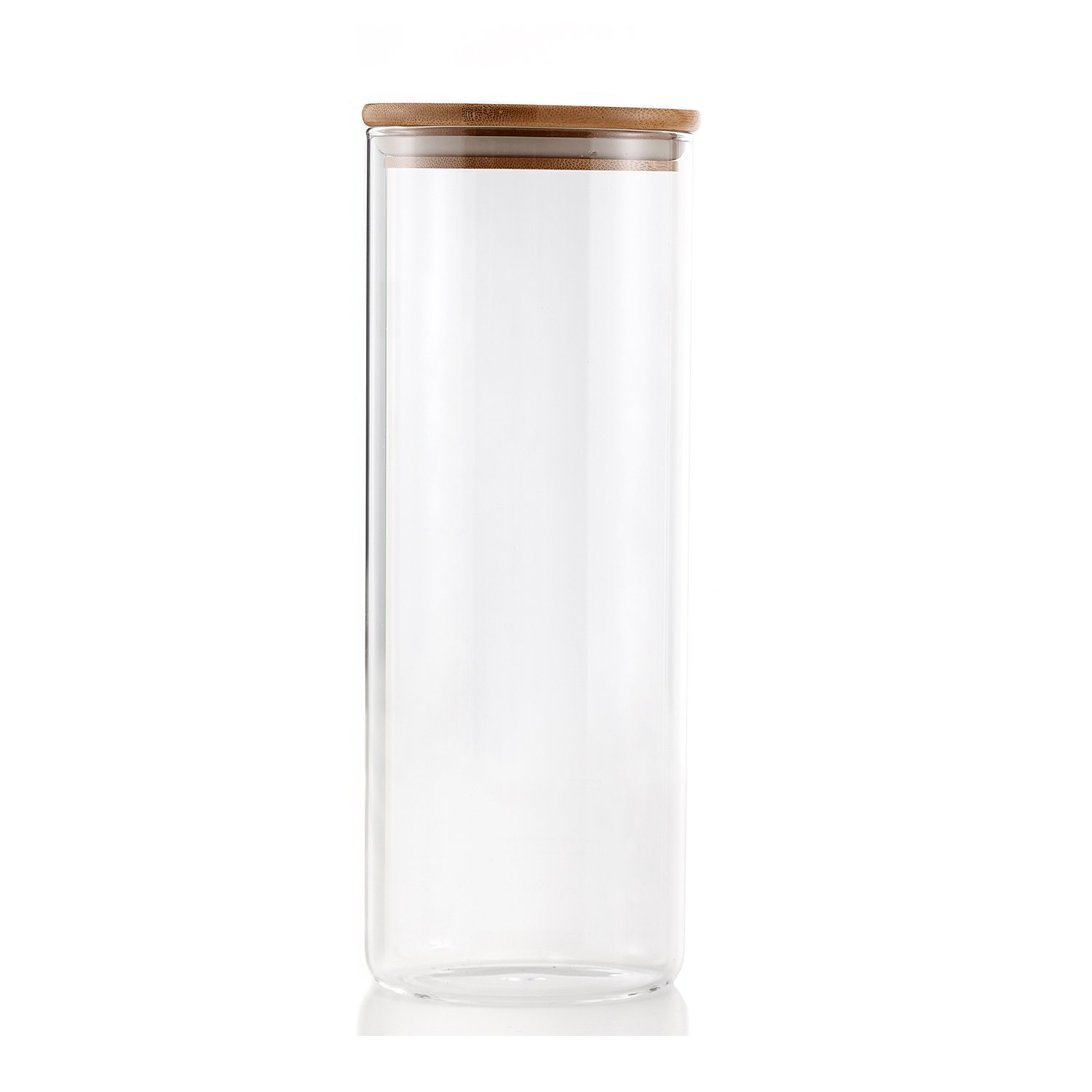 Glass Jar 1.7 L with Bamboo Lid