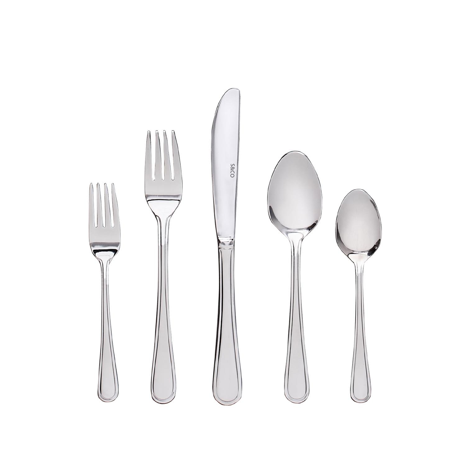 20-Piece Stainless Steel Cutlery Kelby Collection