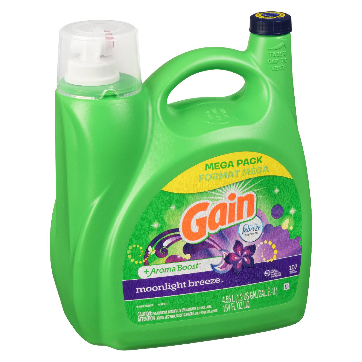 Moonlight Breeze Liquid Laundry Detergent 107 Loads