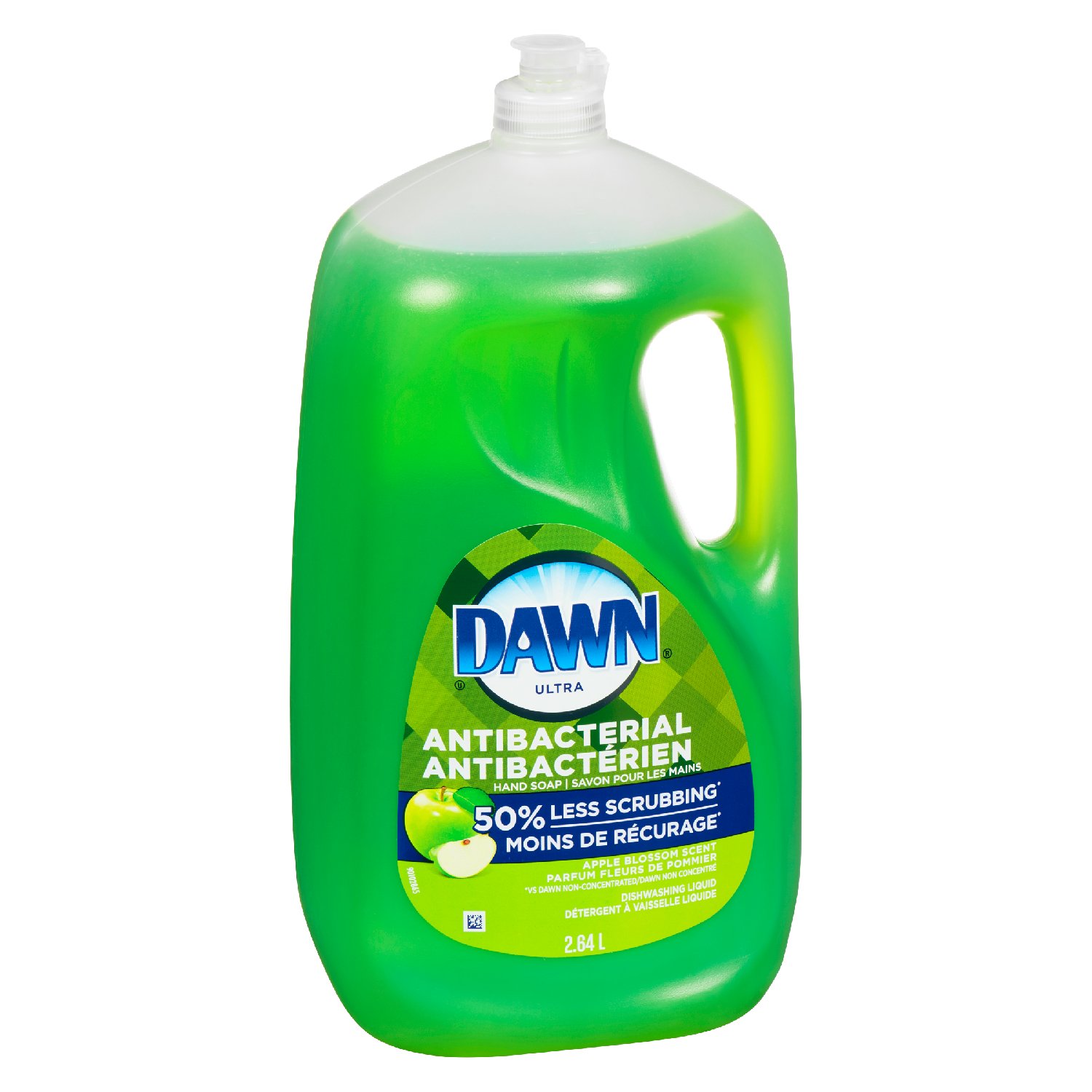 Antibacterial Dishwashing Soap Apple Blossom Scent 2.64 L
