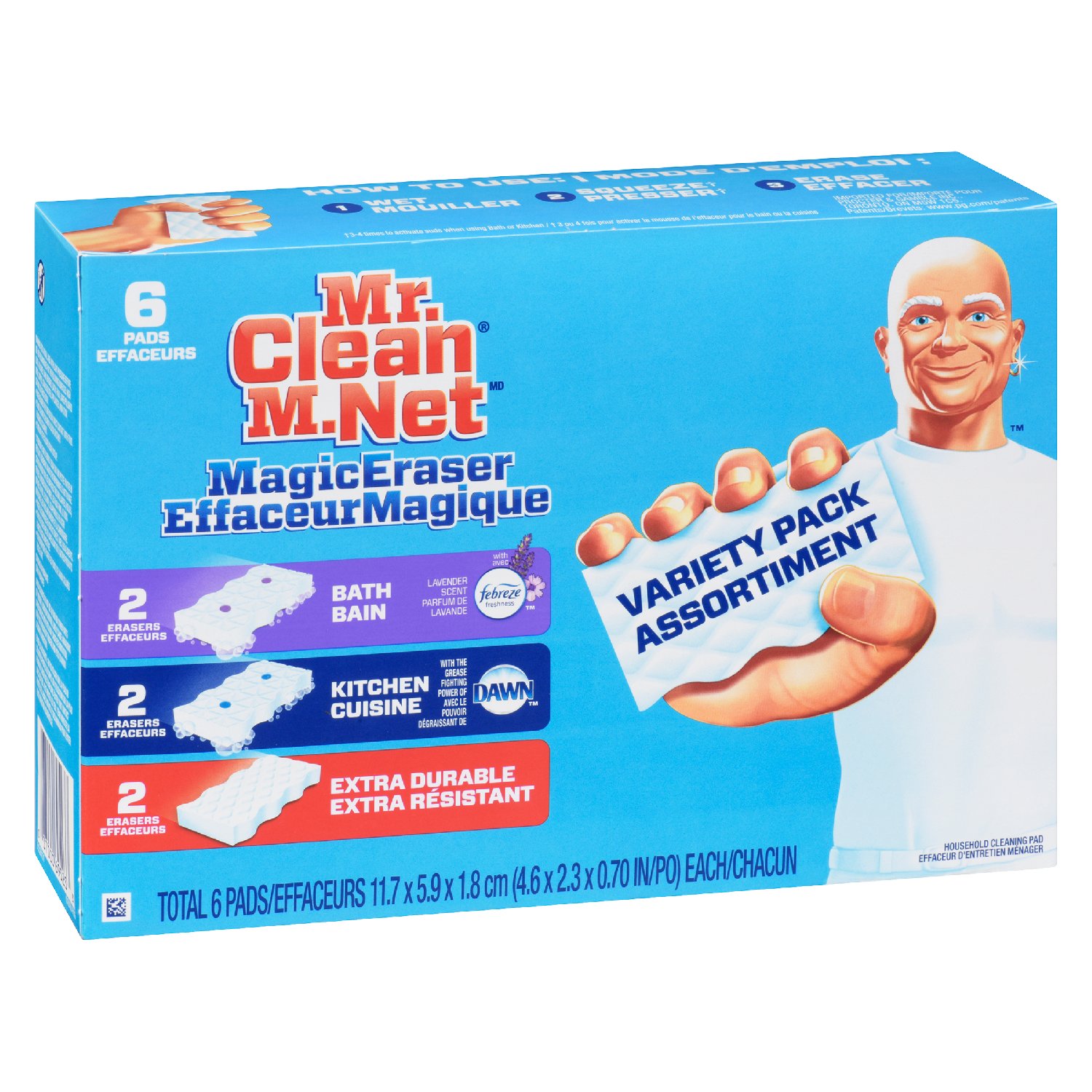 Magic Eraser Variety Pack x6