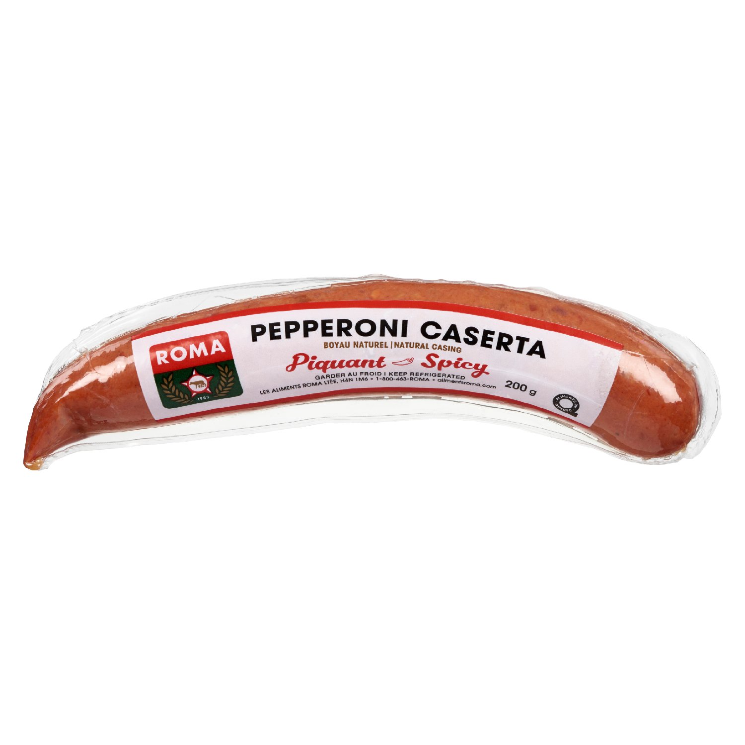 Vaccum Spicy Pepperoni 200 g