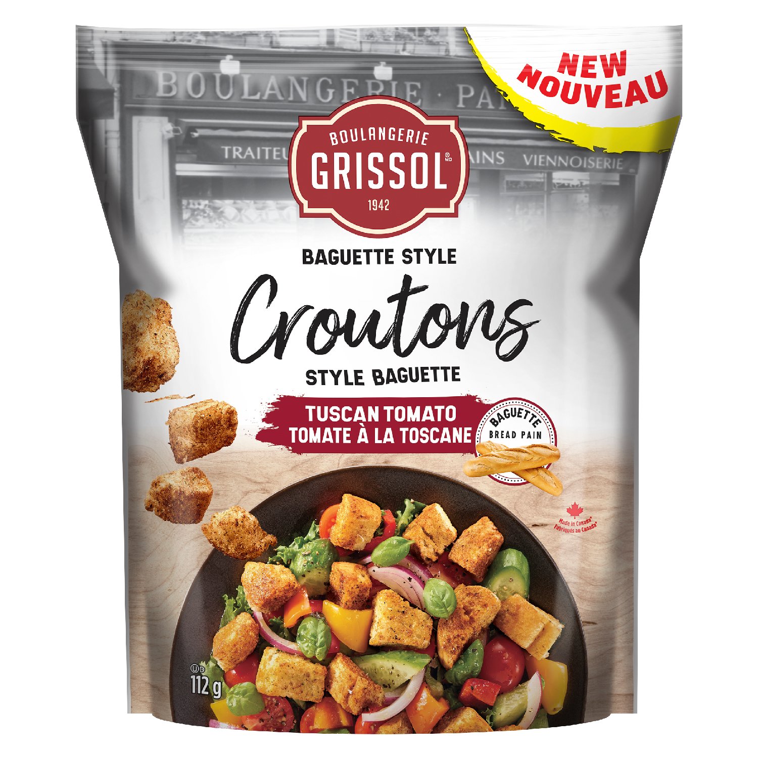 Toscane Tomato Baguette Croutons 112 g