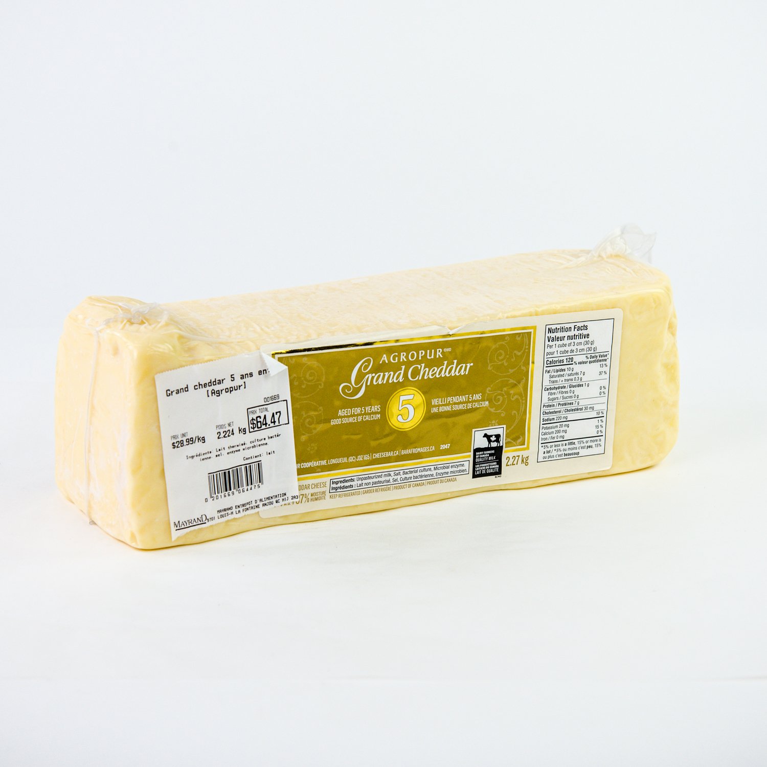 Whole 5 Year Cheddar