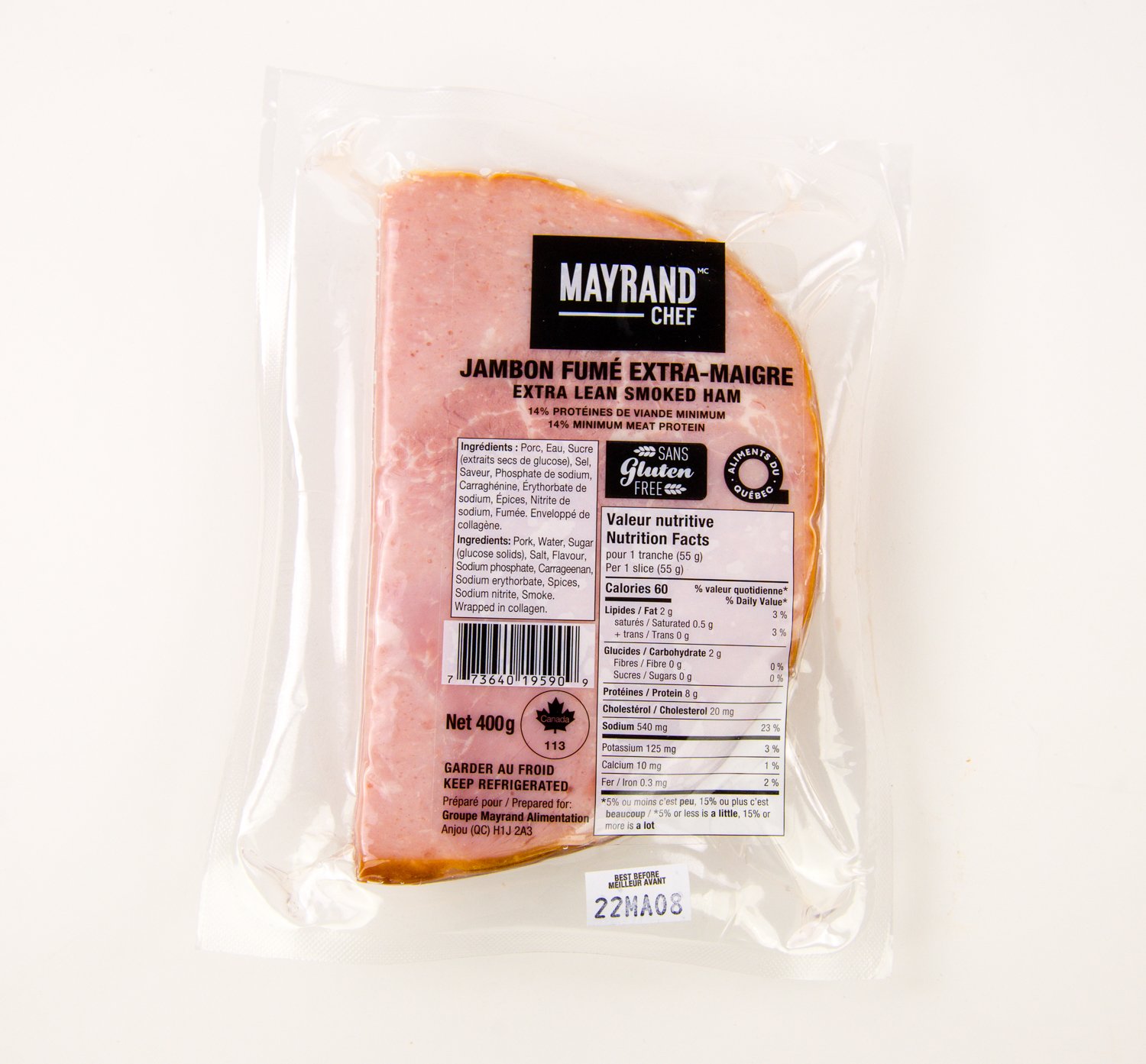 Sliced Smoked Ham 400 g