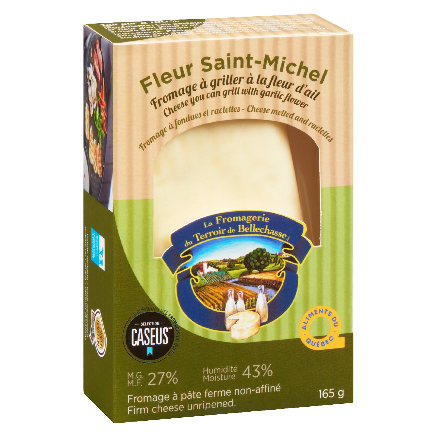 Garlic Flavour Ready-To-Grill Cheese 165 g