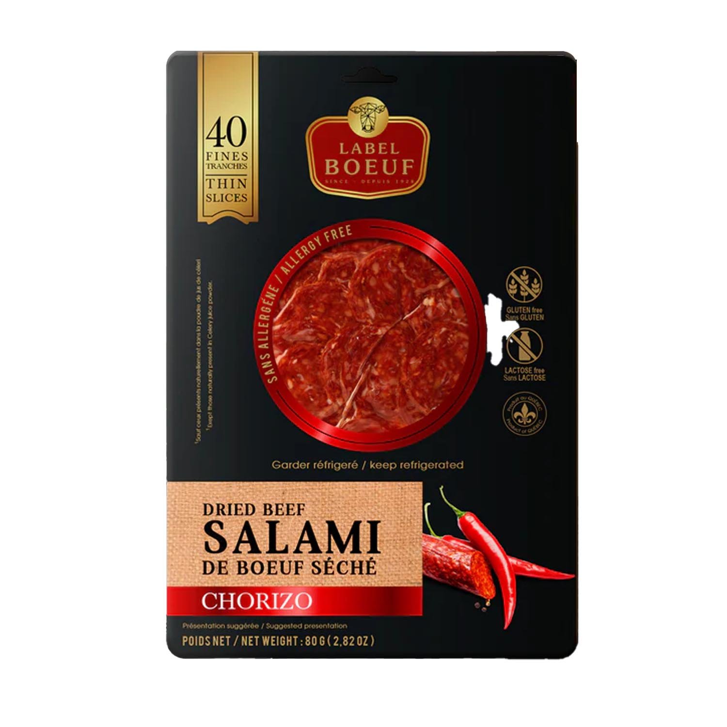 Chorizo Dried Beef Salami 80 g