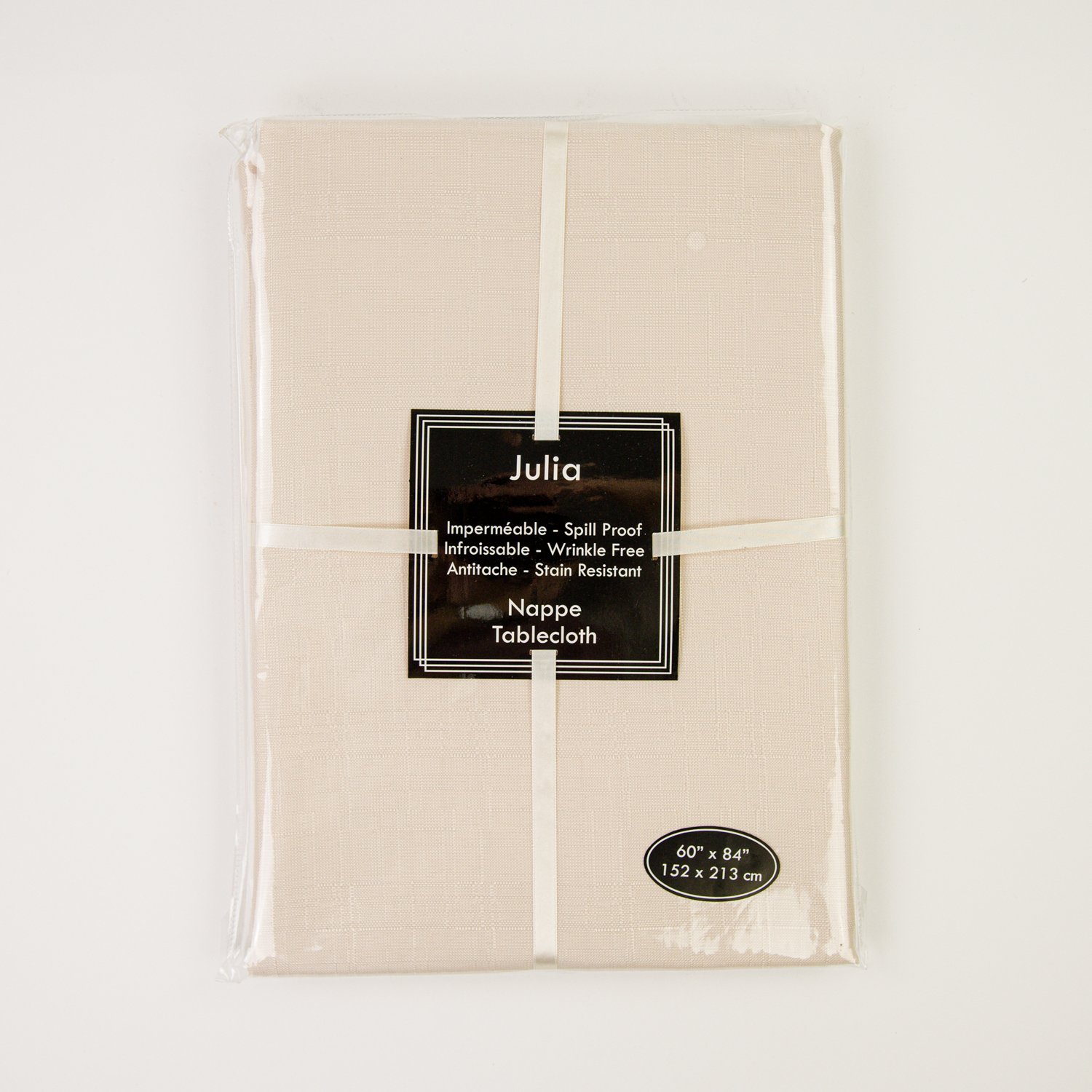 60'' x 84'' Linen Tablecloth Julia