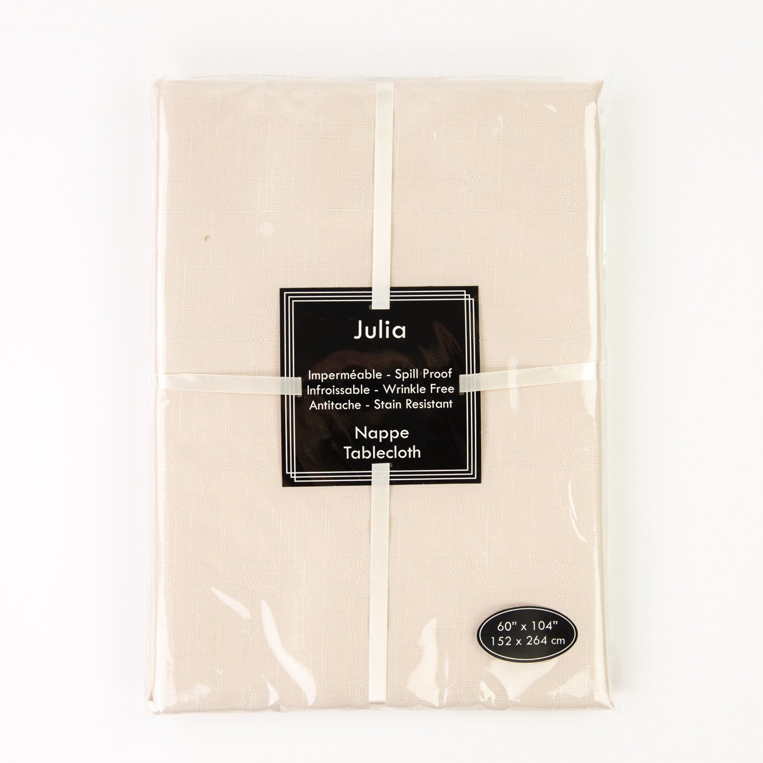 60'' x 104'' Linen Tablecloth Julia