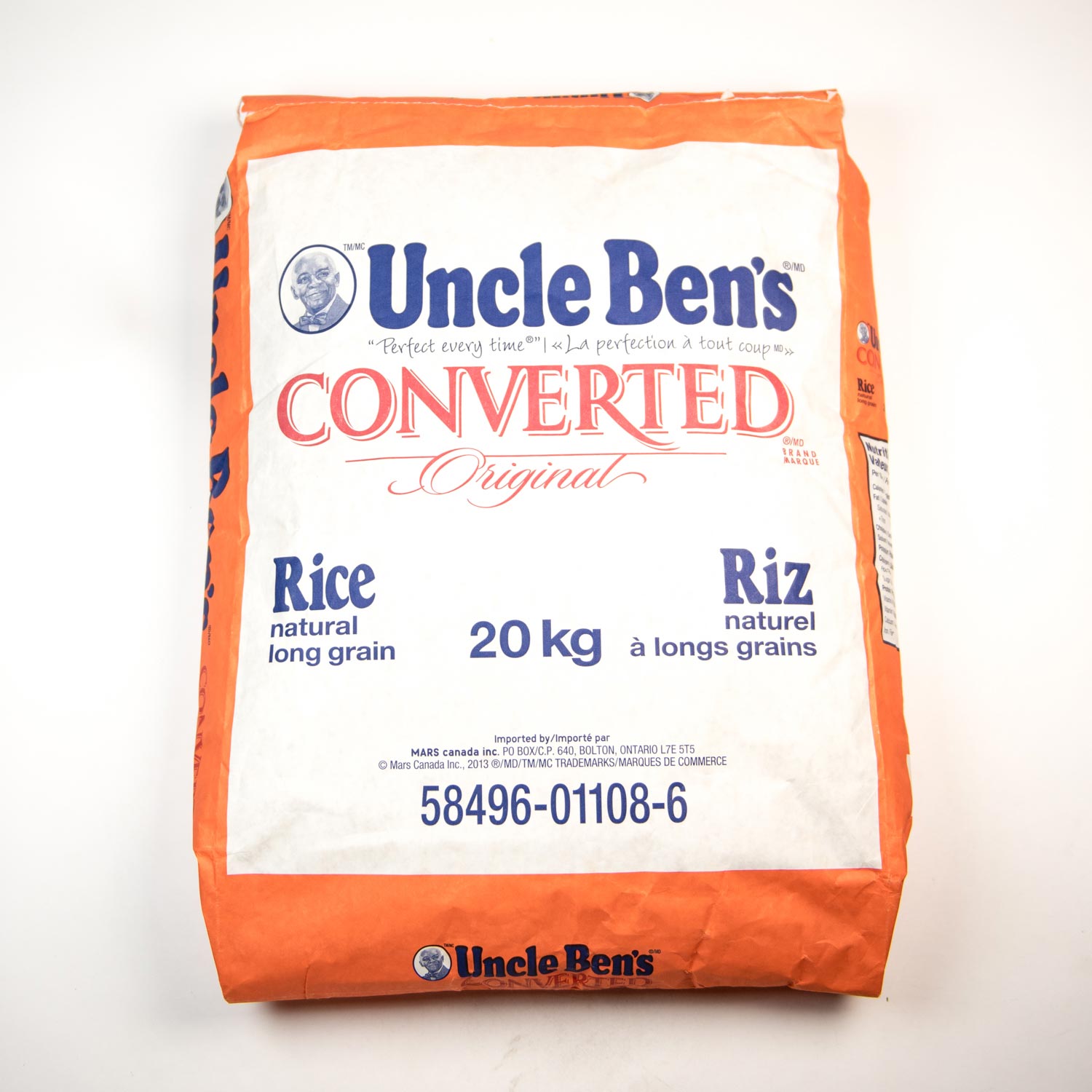 Natural Long Grain Rice 20 kg