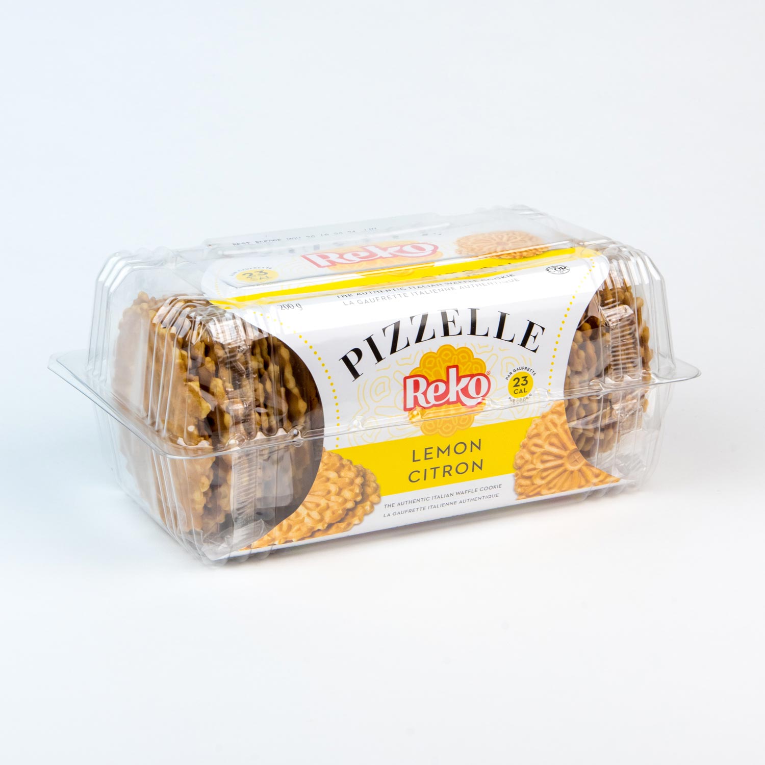 Lemon Pizzelle Wafer Cookie 200 g