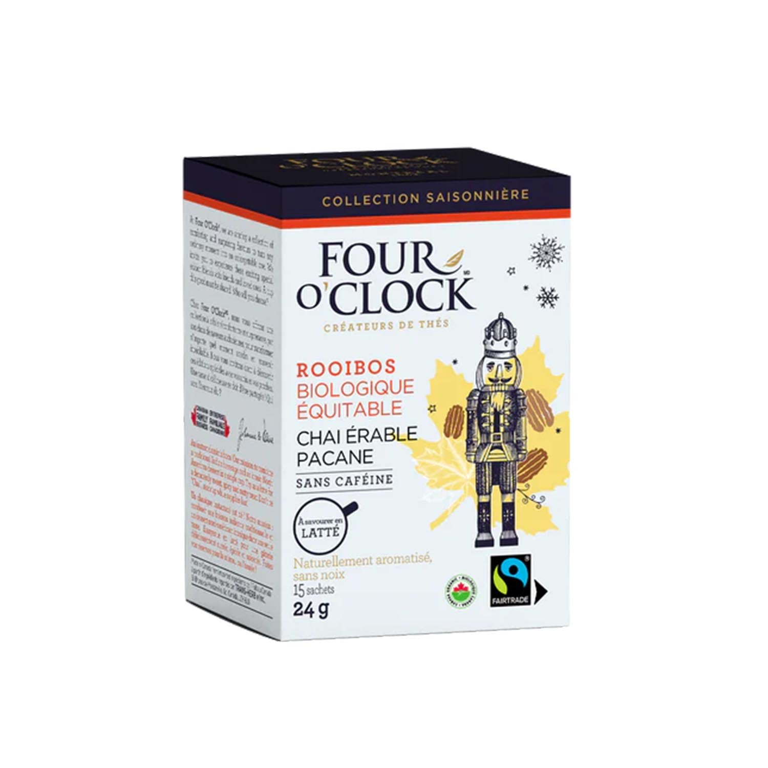 Organic Fairtrade Chai Maple Pecan Herbal Tea