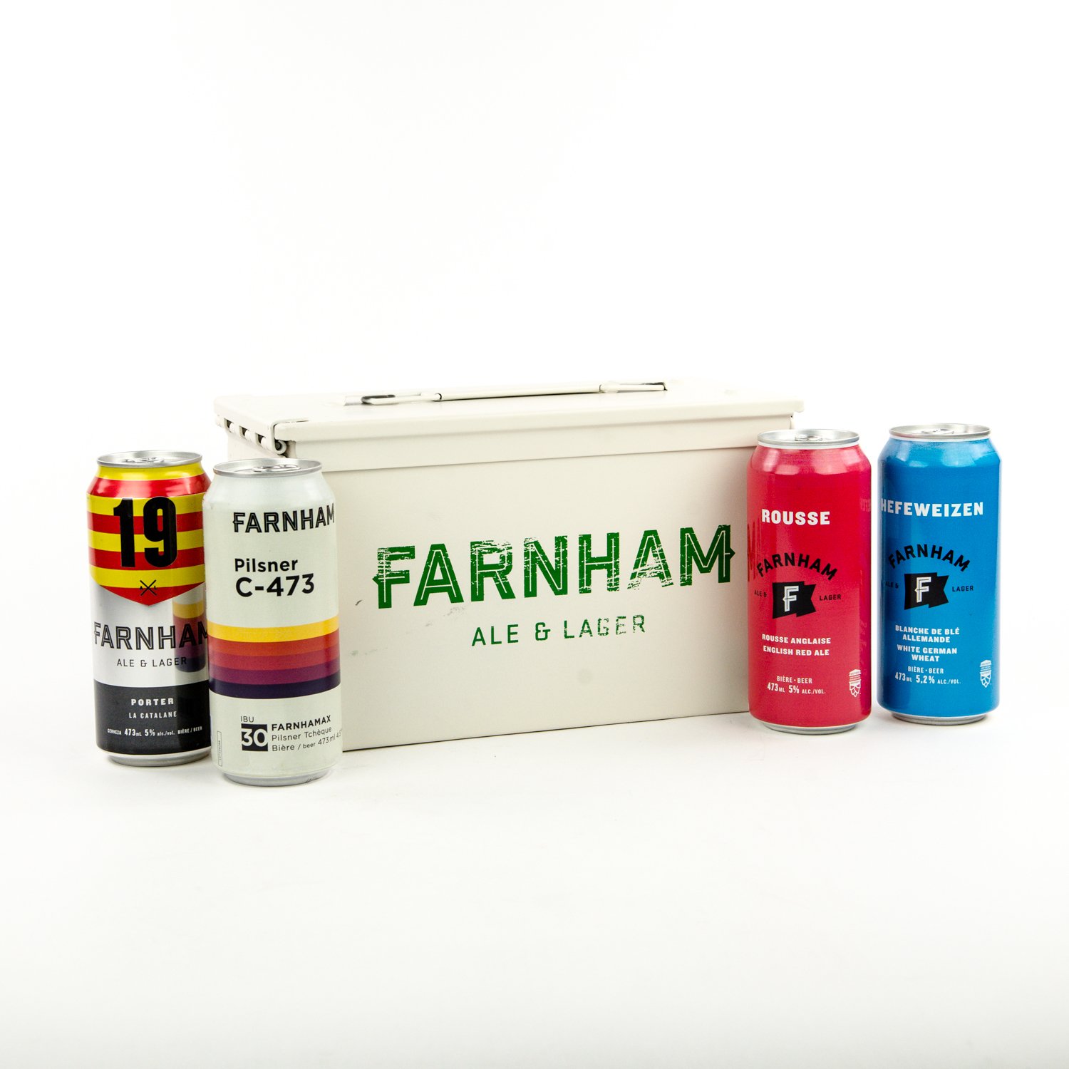 Ale and Lager Beer Gift Box 473ml x4-tertiary-image