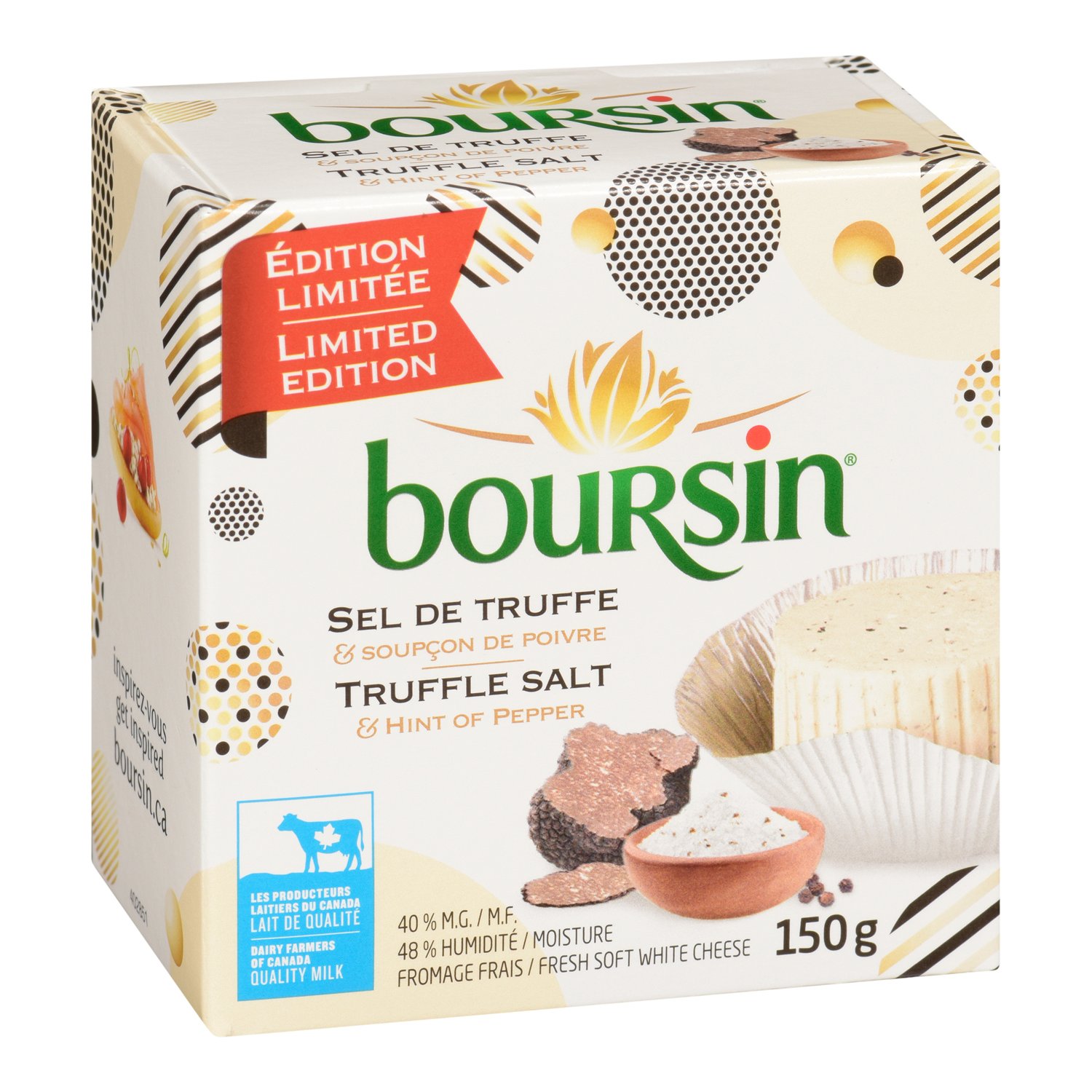 Truffle Salt Fresh Soft White Cheese 150 g