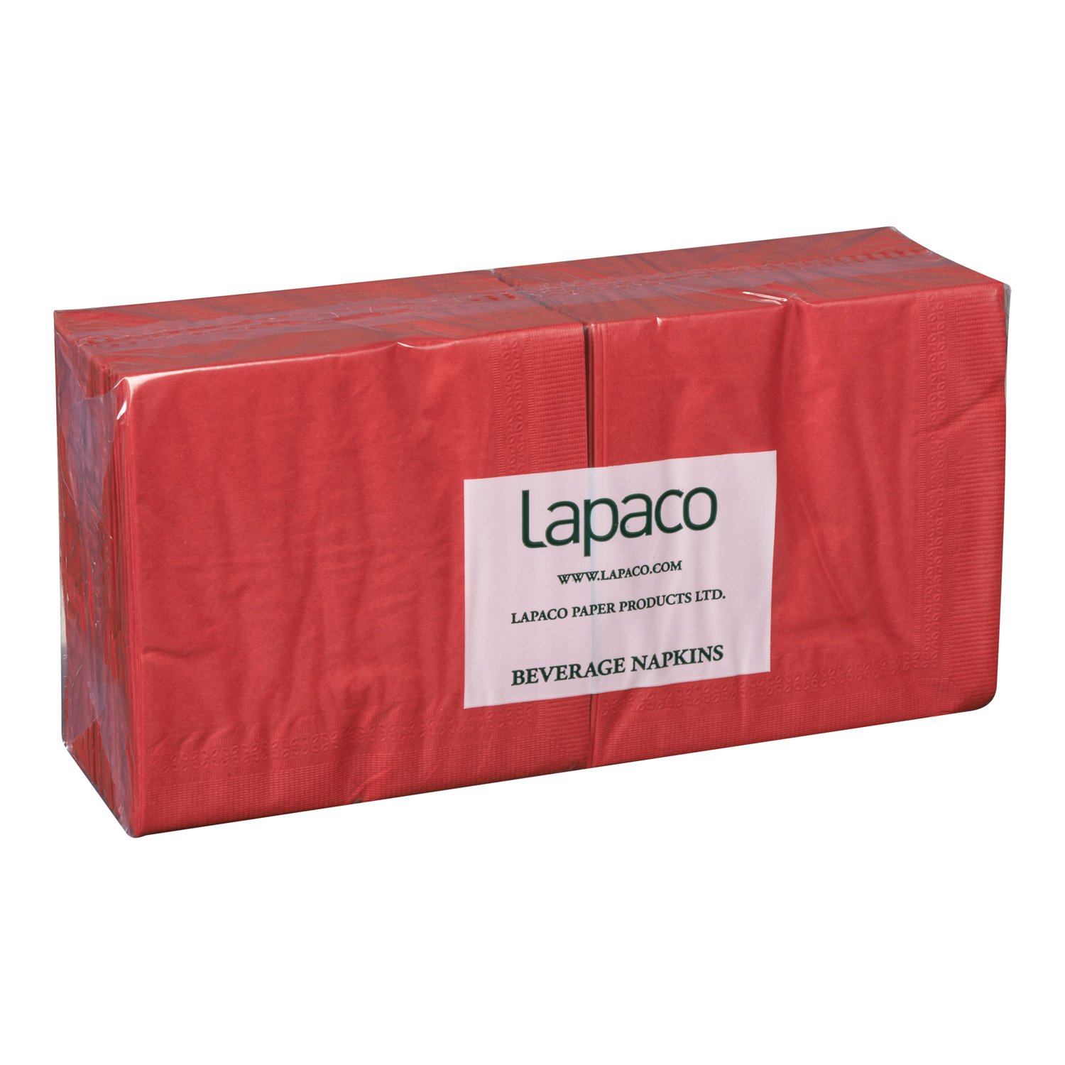 2 Ply Red Beverage Napkin x200