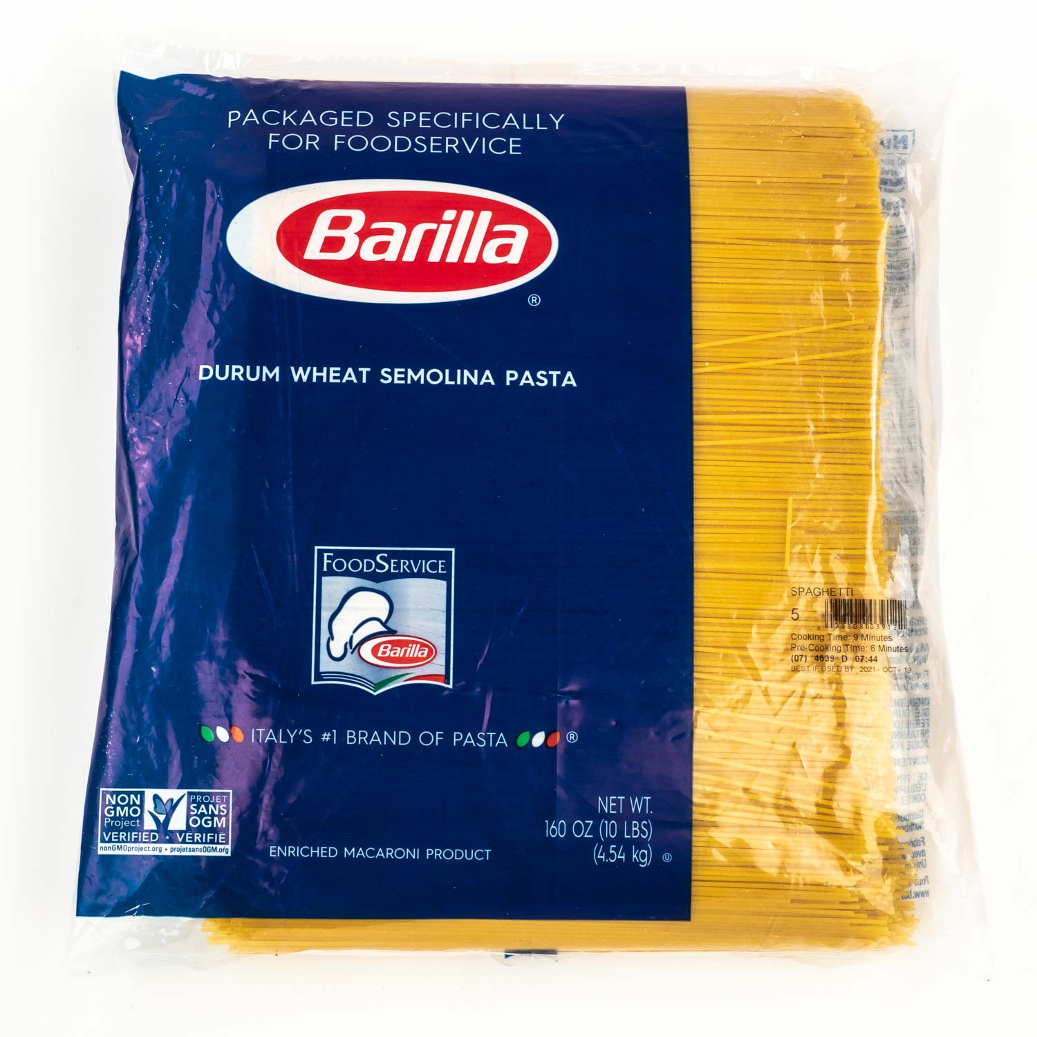 Spaghetti Pasta #5 10 lb