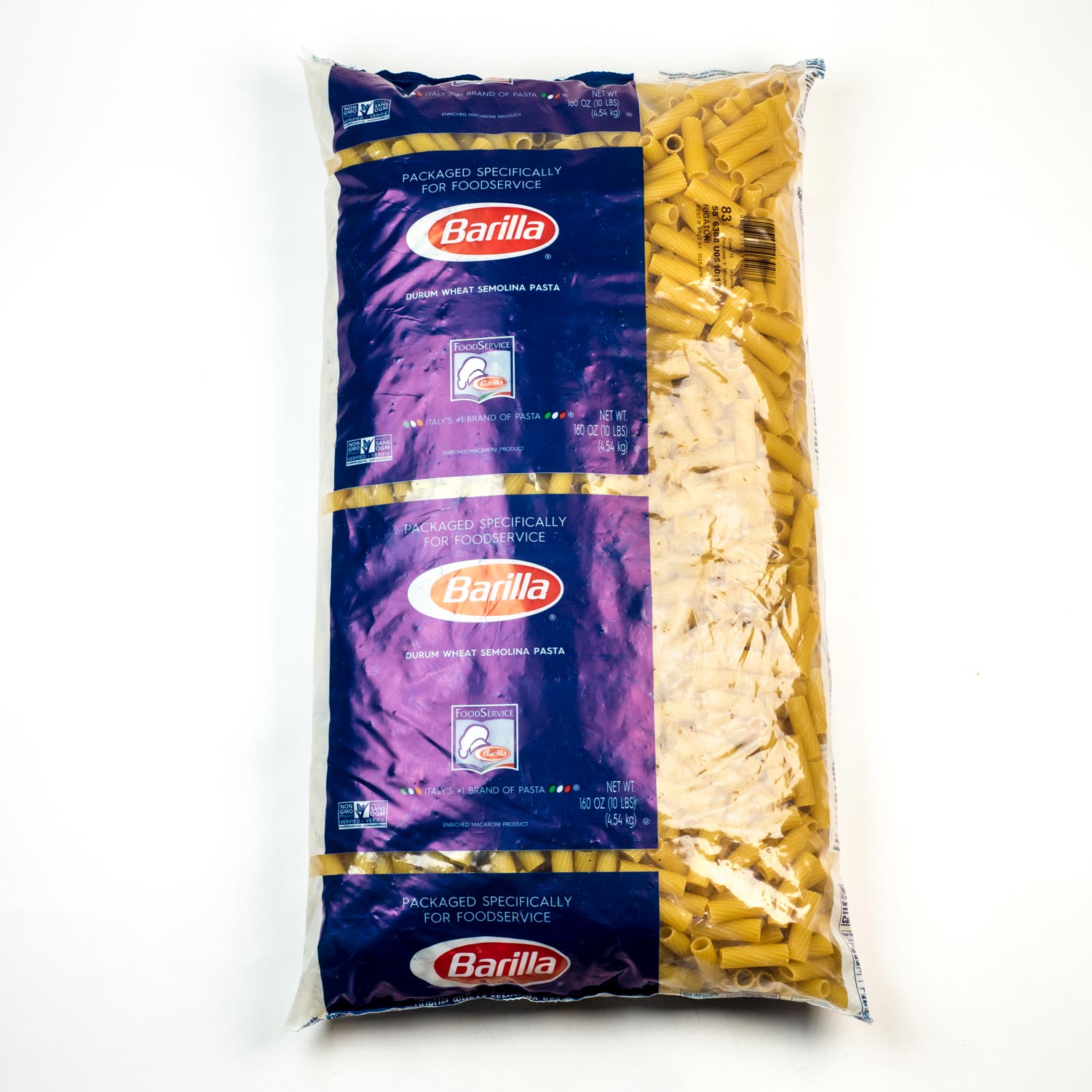 Rigatoni #83 Pasta 10 lb