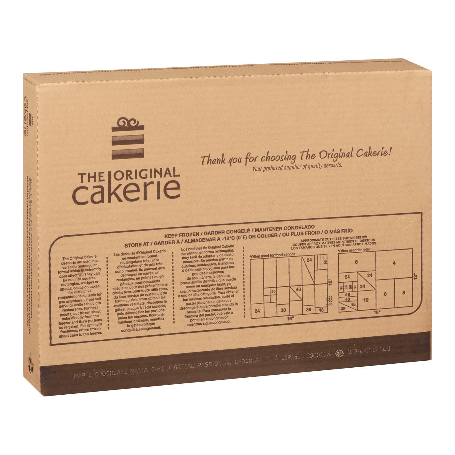 Maple and Chocolate Cake 2.64 kg-secondary-image