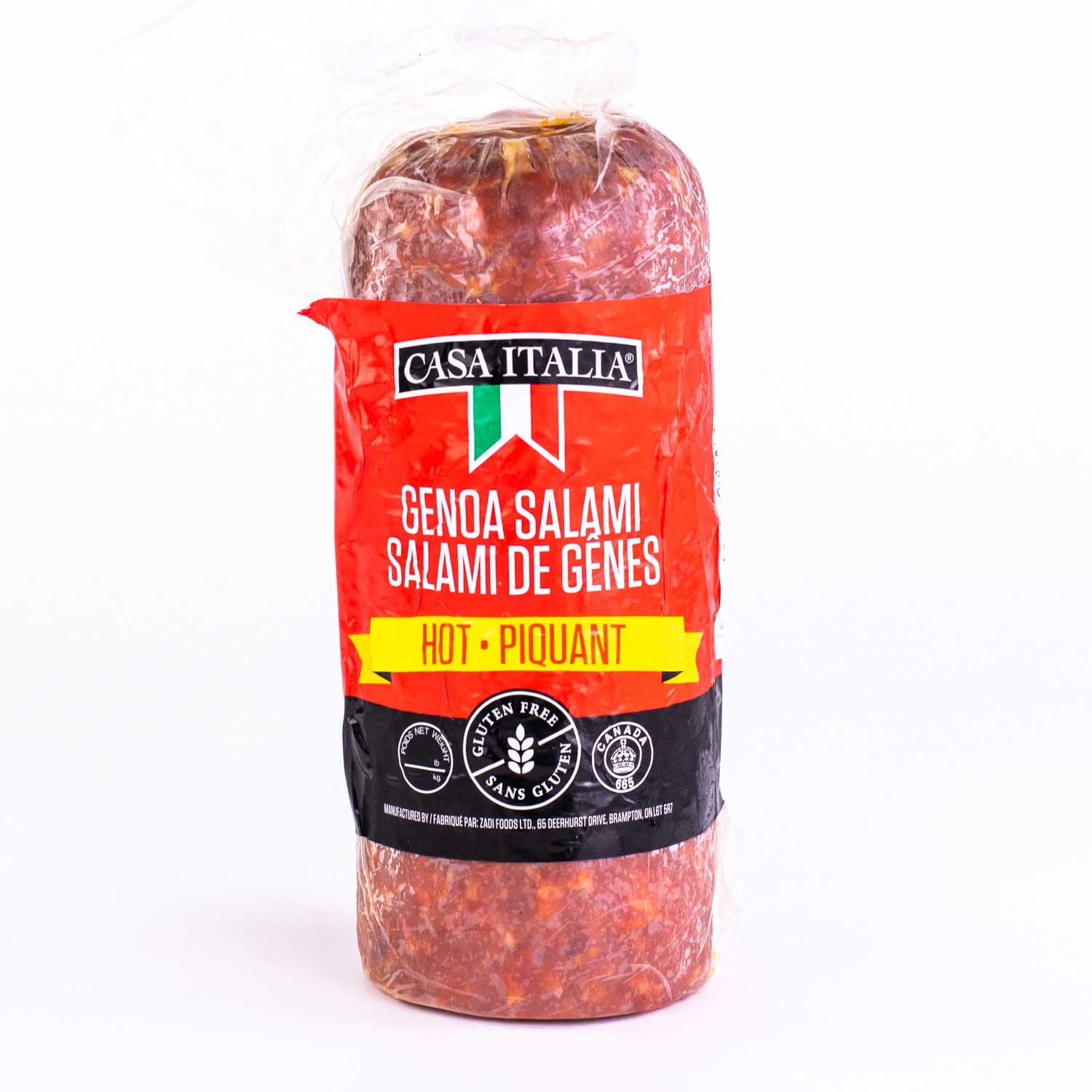 Half Hot Genoa Salami 1.2 kg