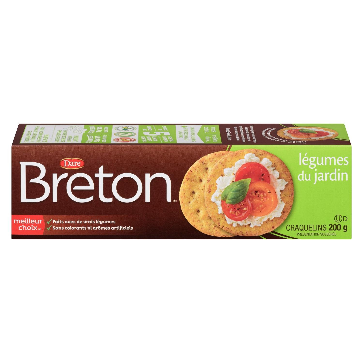Garden Vegetable Crackers 200 g