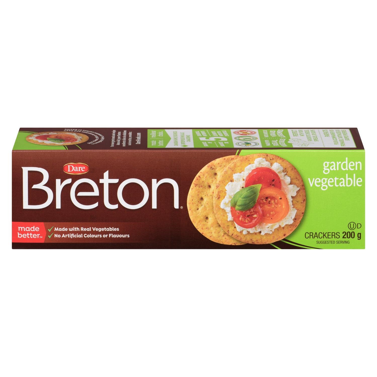 Garden Vegetable Crackers 200 g-secondary-image