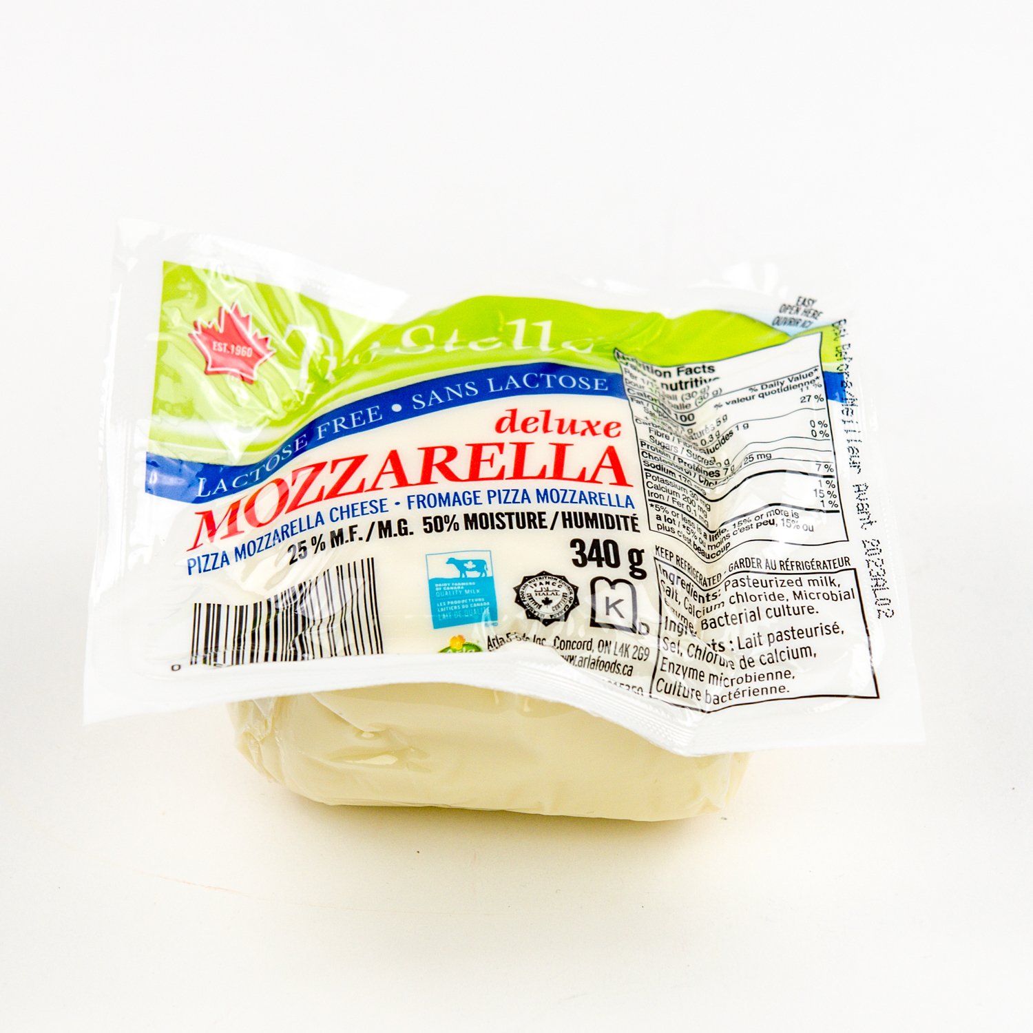 Lactose-free Mozzarella Cheese 340 g-secondary-image