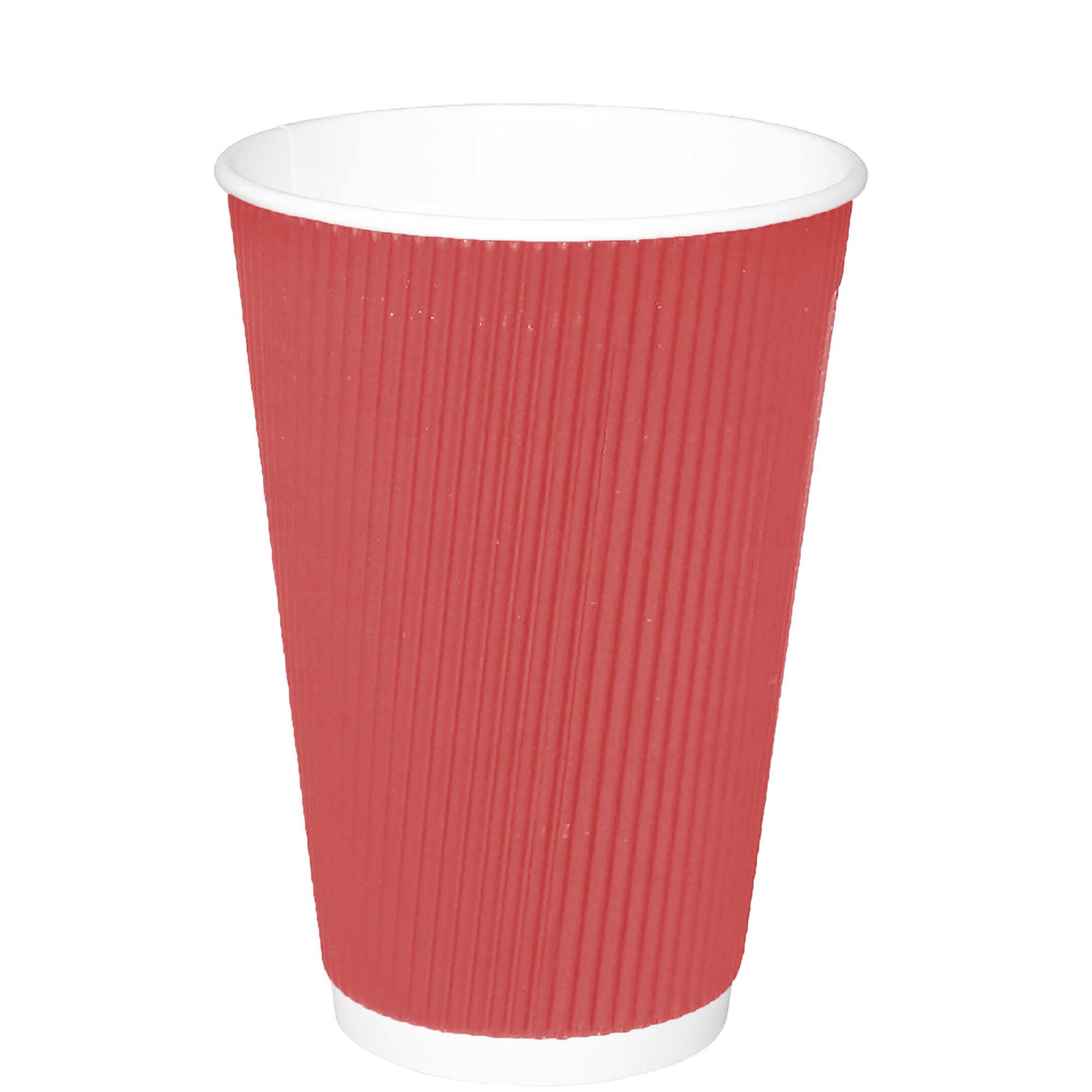 Triple Wall Insulated Red Hot Paper Cup 12 oz x25