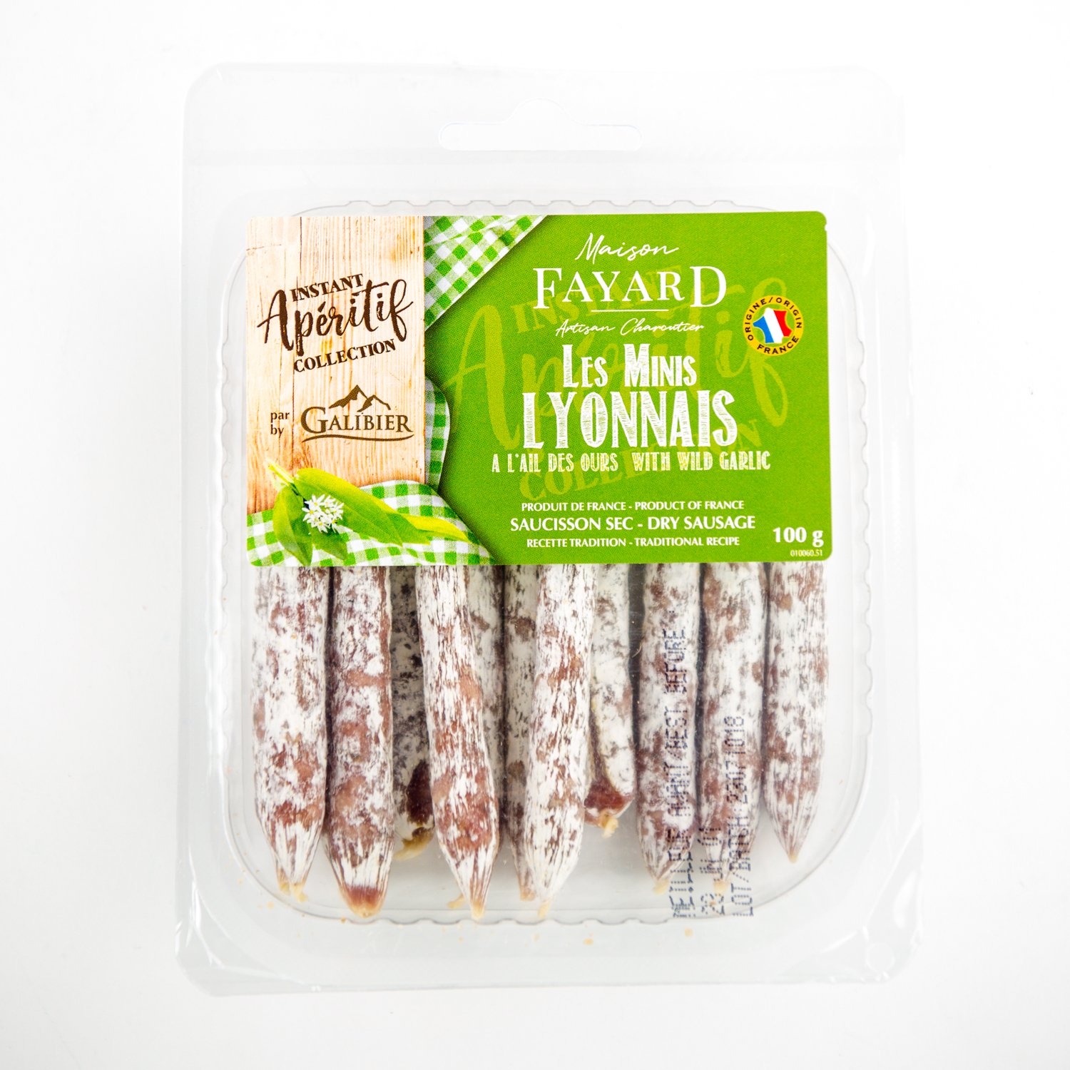 Mini Lyonnais Wild Garlic Sausages 100 g