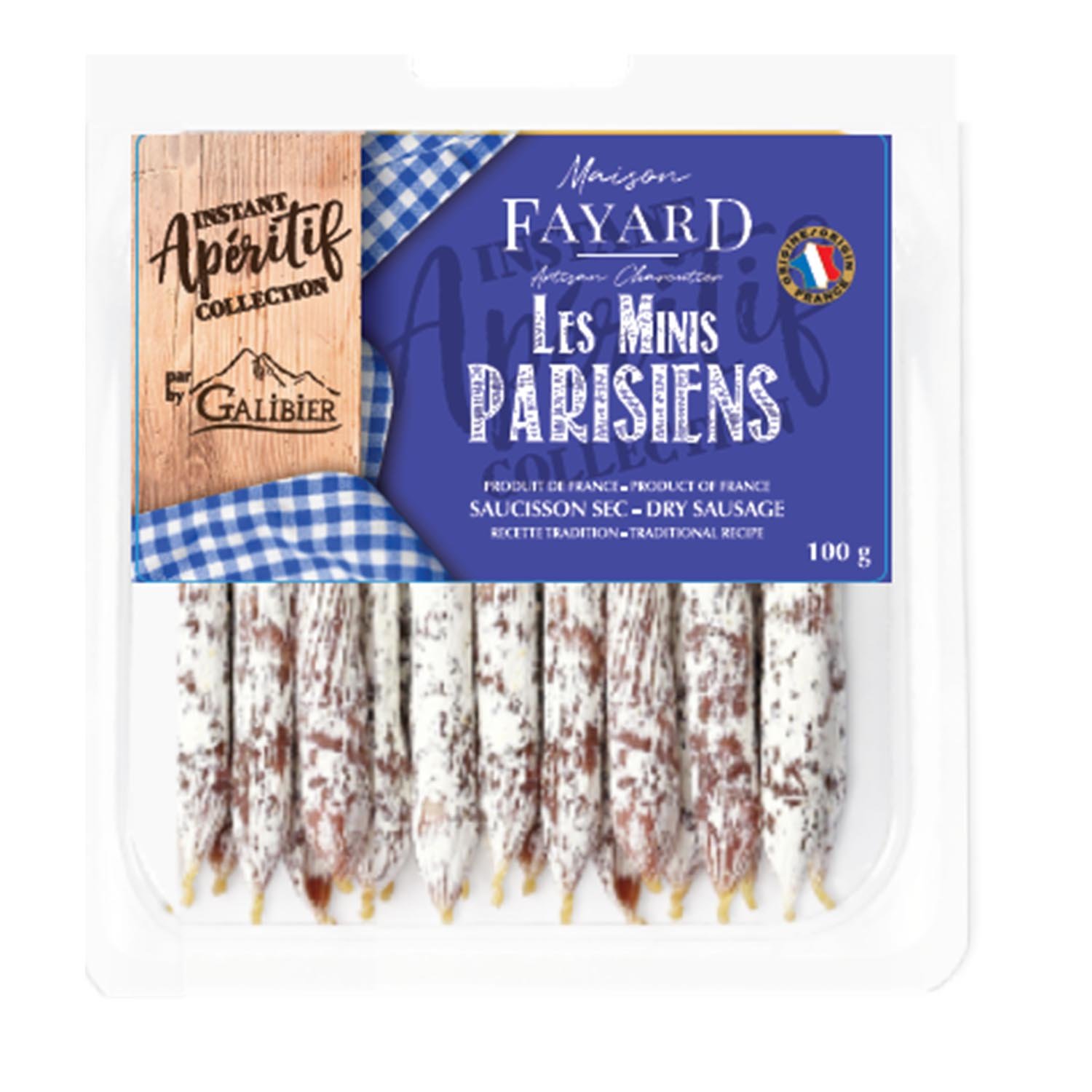 Mini Parisian Dry Sausages 100 g