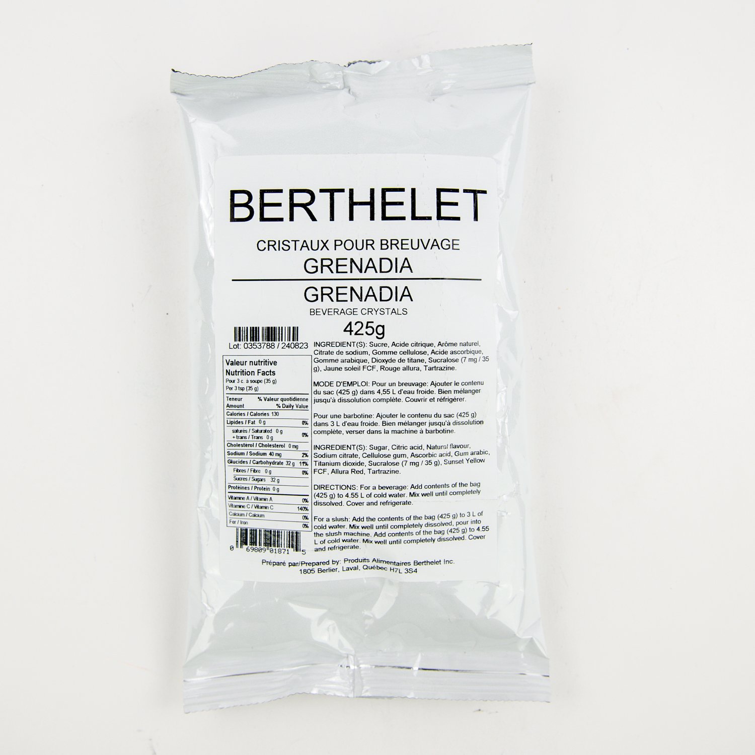 Grenadia Beverage Crystals 425 g