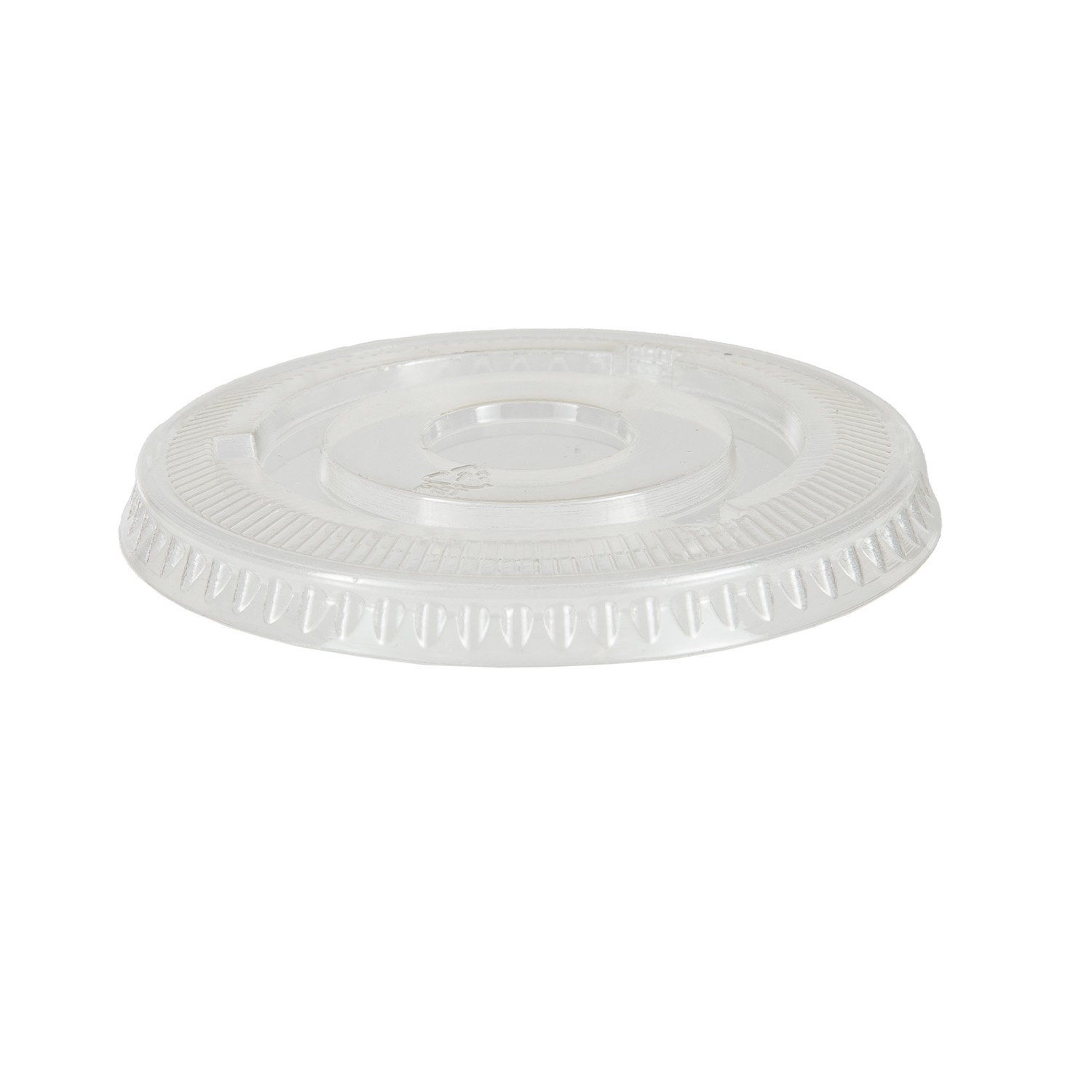 PET Plastic Flat Lid 7-9 oz x50