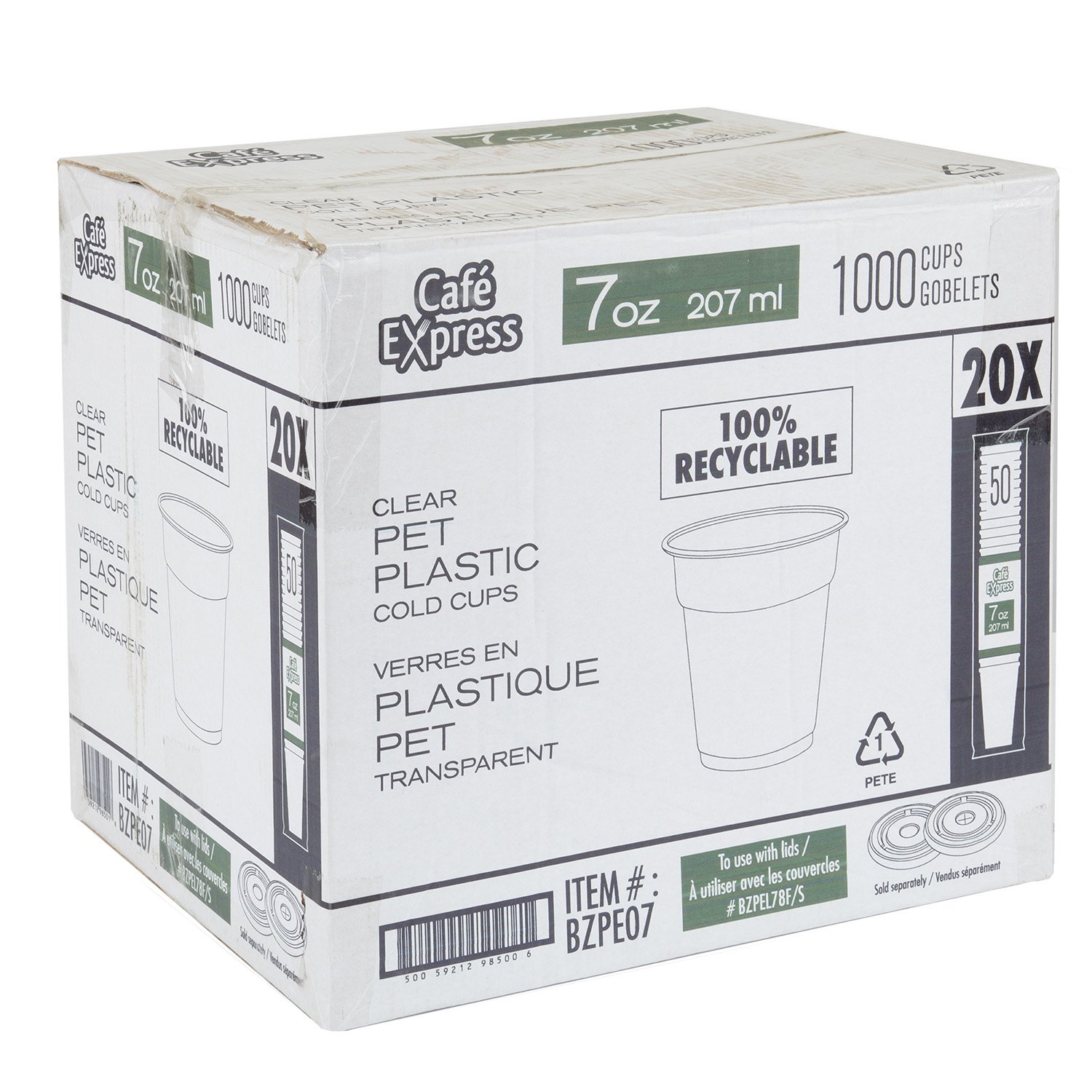 PET Plastic Glass 7 oz x50-tertiary-image