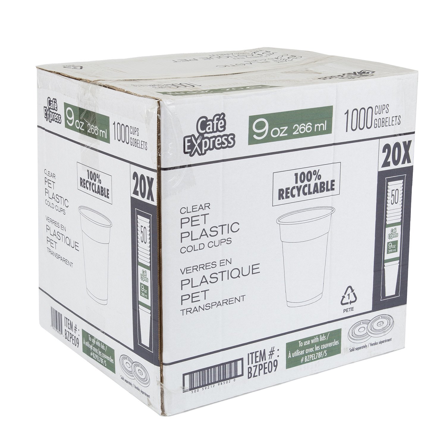 PET Plastic Glass 9 oz x50-secondary-image